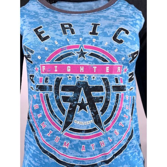 AMERICAN FIGHTER Women's T-Shirt L/S GALLOWAY - Picture 5 of 9